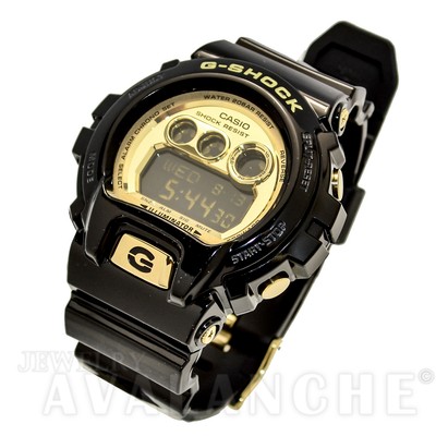 Gdx6900fb 1 Mens Casio G Shock Watch Glossy Black Resin Gold