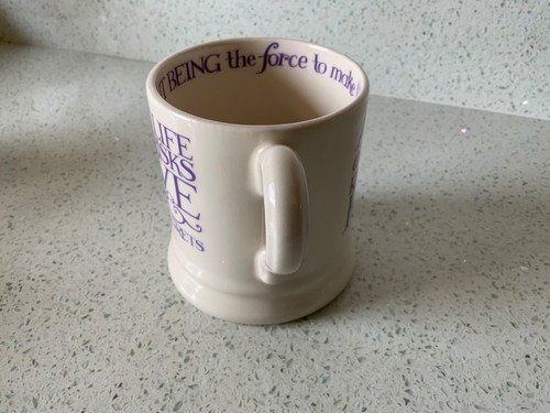 Emma Bridgewater alway have rebellious hope enjoy life take risks no regrets mug - Picture 4 of 6