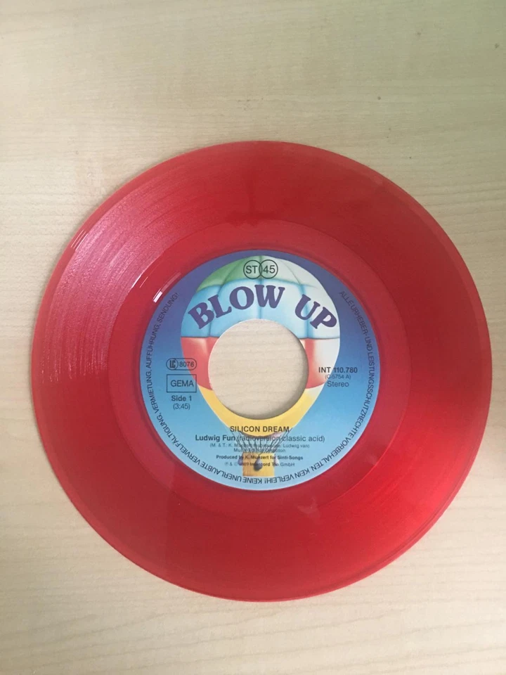 Silicon Dream - Ludwig Fun ***Erstauflage in rotem Vinyl*** - Bild 3 von 3