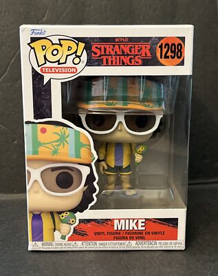 Funko Pop! Stranger Things Season 4 Mike #1298 Vinyl Figure w
