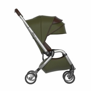 olive green pram