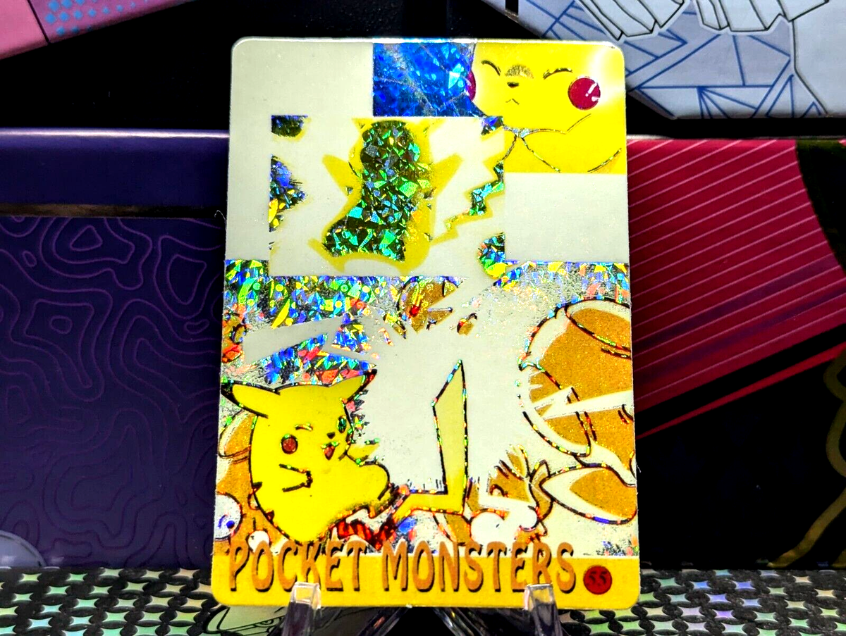 Pokemon Pocket Monsters Vending Prism Holo Vintage Sticker #55
