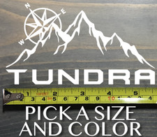 Tundra Decal Sticker Toyota Trd Pro Stripes Sr5 Mountains Overlanding Trail 4x4