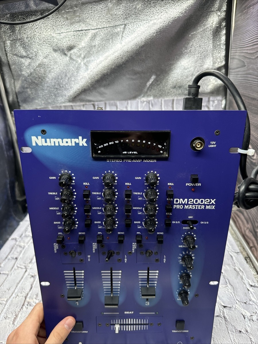 希少•音出確認済】Numark DM2002X/ DJミキサー 希少•音出確認済】