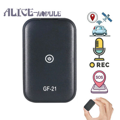 GF21 Mini Voice Activated Recorder GPS Tracker Audio Recording Device WIFI/GSM