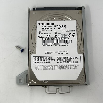 250GB Hard Drive HDD With Caddy, Screw For PlayStation 3 PS3