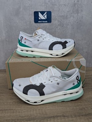 On Cloudboom Echo 3 Damen UK4 Undyed-White/Mint Laufschuhe Turnschuhe Neu  