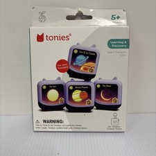 Clever Tonies Set For Toniebox Space Explorer Club 4 Tonies 20 Min Each Sealed