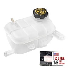 Engine Coolant With Cap, Radiator Overflow Tank Compatible With Reservoir Tank