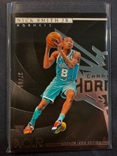 2023 Noir Rookie Icon Edition #186 Nick Smith Jr. RC #37/99 Charlotte Hornets