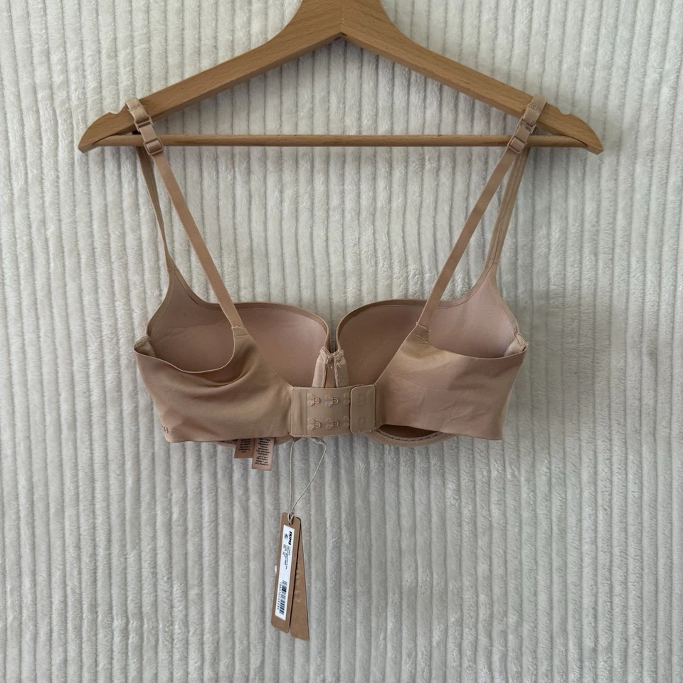 Sujetador Skims Ultimate Push Up Balconette en arcilla talla 32D nuevo con etiquetas $64 Foto 4 de 4
