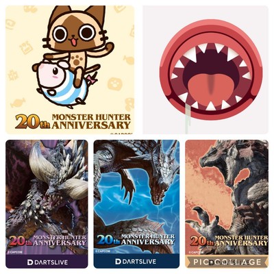 MONSTER HUNTER 20th ANNIVERSARY ダーツ