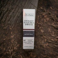 OceAura EXFOLIANT BLACK RICE AMPOULE 100 ml / 3.39 fl oz - NEW