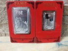 Pamp Suisse (2019) - 1 oz & 10 gram silver bar 0.999 (Pig)