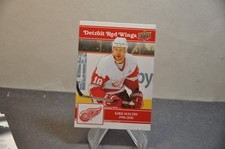 2025-26 Upper Deck Detroit Red Wings Hockey Centennial # 77 Kirk Maltby nhl