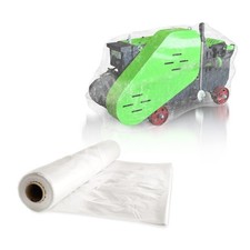 Clear Polyethylene Tarp Roll 4 Mil Thick Waterproof Plastic Sheet 10 x 100 ft