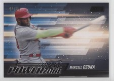 2018 Topps Stadium Club Power Zone Black 41/99 Marcell Ozuna #PZ-MO 2id