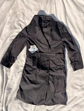 DSCP Garrison Collection Defense Logistics Agency Trench Coat Womens Size 12R