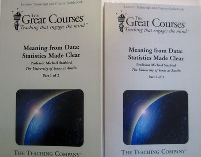The Great Courses Meaning From Data: Statistics Made Clear Part 1 and 2