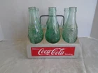 Vintage Aluminum Coca-Cola Aluminum Metal 6-Pack Bottle Carrier - 1950’s