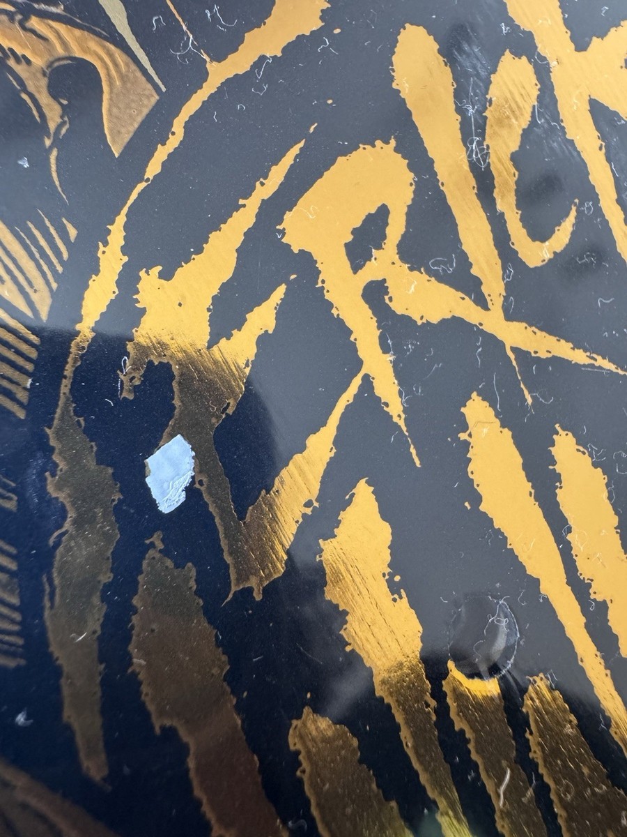 Santa Cruz Skateboard: Erick Winkowski Primeval Gold Shaped 10.34