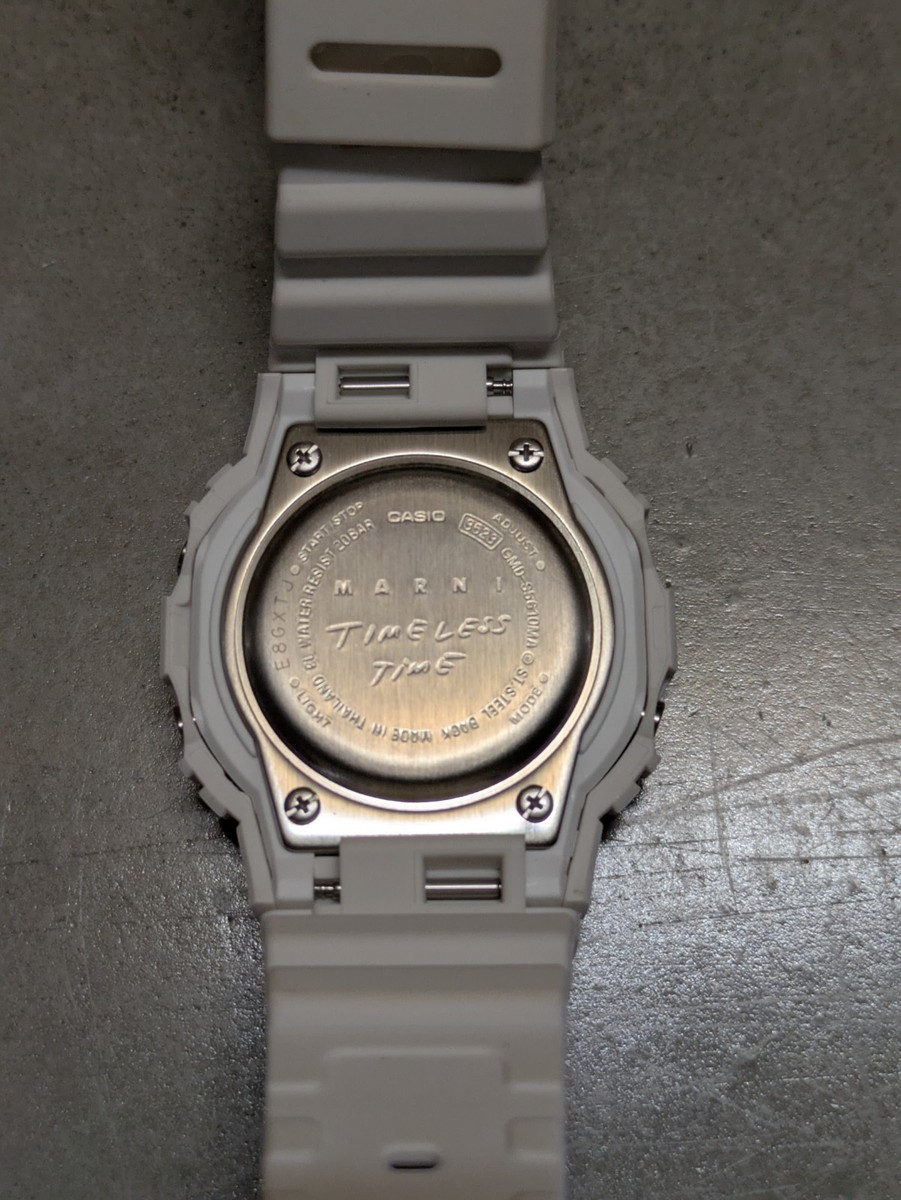 MARNI×G-SHOCK 完売する前に‼ マルニとG₋SHOCK のコラボ時計｜エスクァイア