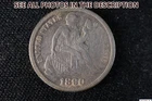 NobleSpirit 1890 Seated Liberty Dime Fine / Very Fine