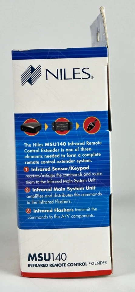 Niles Infrared Remote Control Extender MSU140 - Main System Unit NEW - Image 4 of 4