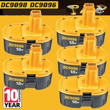 Pack 18V 7Ah For DeWalt 18 VOLT DC9096 DC9098 NH-MH Battery DC9096-2 Replacement