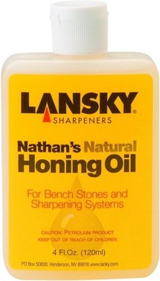 Lansky Nathan's Natural Honing Oil: Lubricant for Non-Diamond Medium, Yellow 