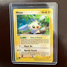 Pokemon TCG Minun 7/97 EX Dragon Holo Common Basic 50 HP English 2003 on eBay