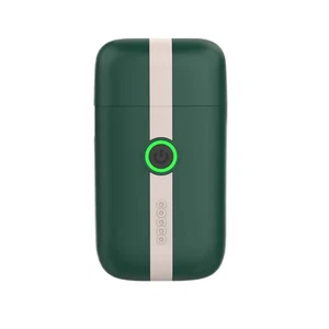COCCO Veloce Lite Cordless Ultra-Light Shaver Green/White Stripe NEW