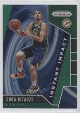 2019-20 Panini Prizm Instant Impact Green Prizm Goga Bitadze #23 0c2