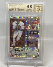 MARCUS DUPREE 2018 TICKET AUTO CRACKED ICE #22/23 JSY# BGS 9.5/10 SEALED POP 2
