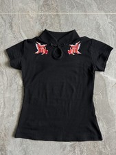  Vintage Y2K Japaness Golden Fish Embroidery ...