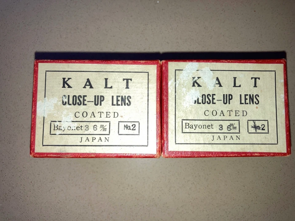 LENS KALT Close Up Lens Coated Bayonet 36mm Japan - Image 2 of 2