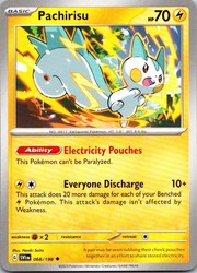 Pachirisu 068/198 Scarlet & Violet Base Set Uncommon