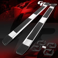 6" SS FLAT RUNNING BOARD STEP BAR FOR 2005-2021 TOYOTA TACOMA CREW/DOUBLE CAB