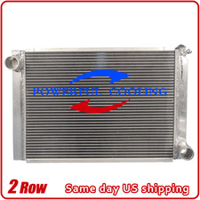 24 X 16 Aluminum Universal Radiator Ultra Light Drag Race Low Profile 209637