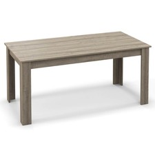 63" Dining Table Rectangular Modern Kitchen Table For 6 People Home Furniture