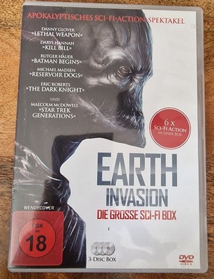 Earth Invasion 6 x Sci-Fi Action  3 DVDs   DVD  ab 18 Jahre     Versand frei!