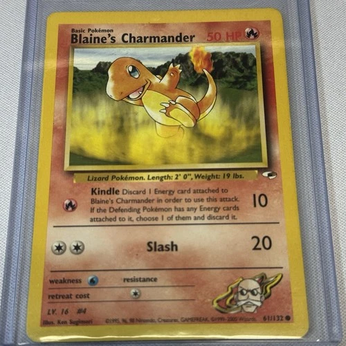 Blaine's Charmander 61/132 | Gym Heroes | Lightly Played