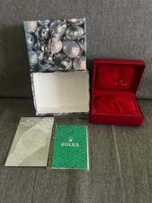 ROLEX Vintage Box Manual Guarantee Paper Set Rare Accessory Only