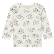 NWT Disney Baby Lion King Simba White Long Sleeve T-Shirt Size 18M