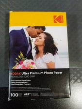 Kodak photo paper 4 x 6 glossy, 100 count 104 lb - 280 g/m 41178-9891178  69