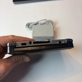 Nintendo 3DS Handheld Video Game Console Black CTR-001 (USA) W Charger US Model