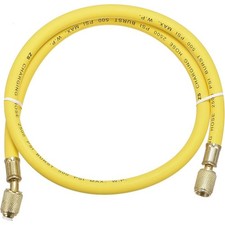 Refrigerant Charging Hose 14 Sae Flare Thread 0.9m 2.95ft Length 500psi Tube Refrigerant Charging Hose 14 Sae Flare Thread 0.9m 2.95ft Length 500psi Tube