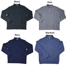 Peter Millar Soft Warm Long Sleeve Quarter Zip Sweater