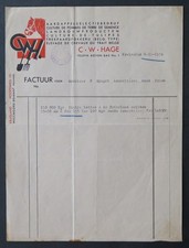 Invoice BELGIUM 1934 KRUISALND CW HAGE POTATOES illustrated 56