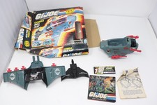 1987 GI JOE Cobra Sea Ray w  Box Manual Paperwork Parts Missiles  PARTS REPAIR